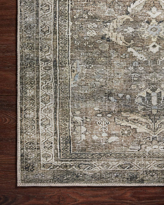 Loloi II Layla Antique/Moss 2'-3" x 3'-9" Accent Rug