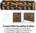 9' x 18' Black & Brown Large Floor Mat and Rug for Outdoors