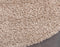 Unique Loom 7' 10" Round, Taupe Solid Shag Collection Area Rug
