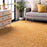 4x6 Yellow Casual Solid Shag Area Rug by nuLOOM