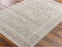 5'3" x 7'10" Vintage Brown Polyester Outdoor Area Rug by Surya