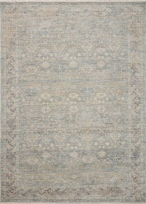 4'-0" x 5'-7" Sky/Beige Accent Rug by Loloi