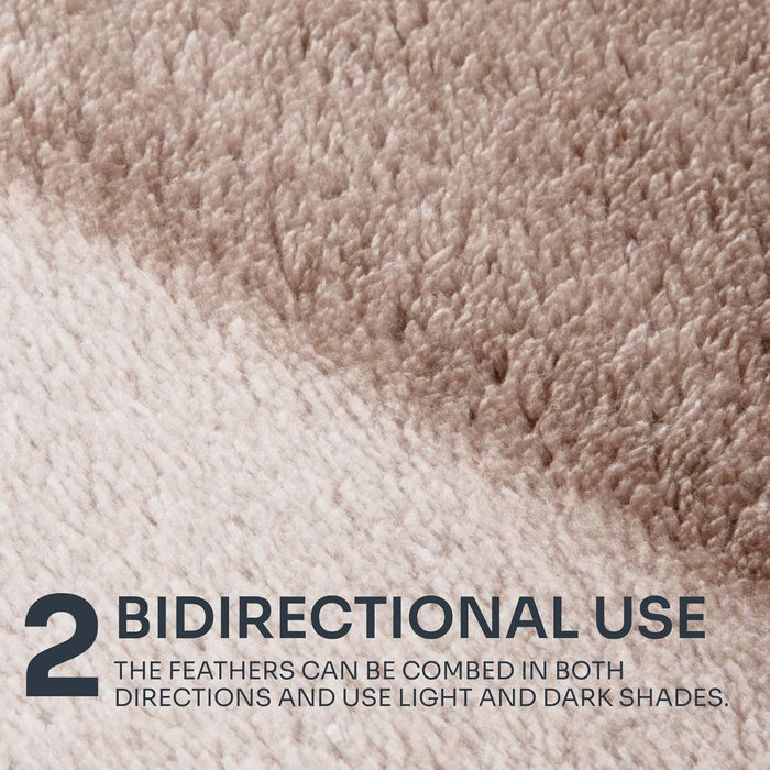 4x4 fee) Beige Fluffy Rug Soft and Cozy Area Rugs