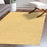 4 ft x 6 ft, Mustard Casual Contemporary Solid Traditional Area-Rug by JONATHAN Y