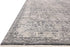 Loloi Amber Lewis Charcoal/Dove 2'-7'' x 7'-9'', 0.13'' Thick Runner Rug