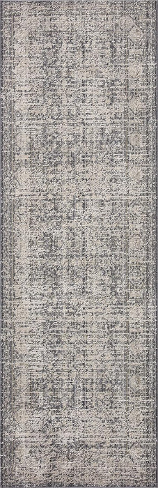 Loloi Amber Lewis Charcoal/Dove 2'-7'' x 7'-9'', 0.13'' Thick Runner Rug