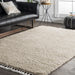 nuLOOM Neva Modern Tasseled Shag Accent Rug, 2x3, Beige