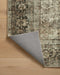 Loloi 2'-0" x 5'-0" Pebble/Taupe Thick Machine Washable Accent Rug