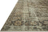 Loloi 2'-0" x 5'-0" Pebble/Taupe Thick Machine Washable Accent Rug