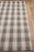 2' X 3' Grey Hand Woven Wool Area Rug
