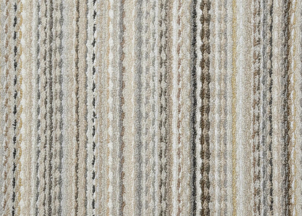 3-Feet by 5-Feet Random Earthtone Stripes by Garland Rug