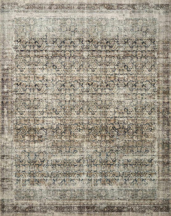 Loloi Amber Lewis x Morgan Navy/Sand 2' x 3'-6" Accent Rug