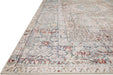 LOLOI Chris Loves Julia Natural/Ocean 2'-3'' x 3'-9'' Accent Rug