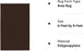 6-Feet by 9-Feet Chocolate Medallion Garland Rug