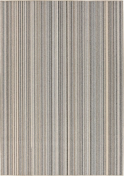 7 Ft. 6 in. x 9 Ft. 3 Earth Tone Stripe Area Rug by Garland Rug