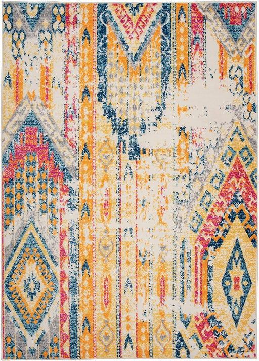 5' x 7' Multi Bohemian Area Rug Rugshop Sky Collection