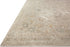 Loloi Chris Loves Julia x Rosemarie Ivory/Natural 2'-7" x 4' Accent Rug