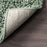 3x5 Green Solid Casual Area Rug