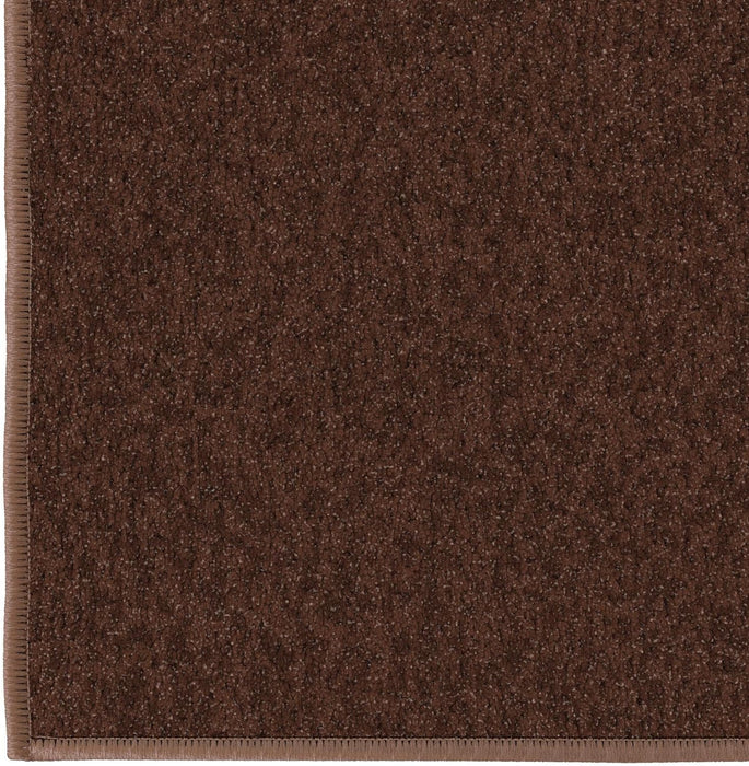 2'3" x 3', Brown Modern Solid Design Traditional Area Rug
