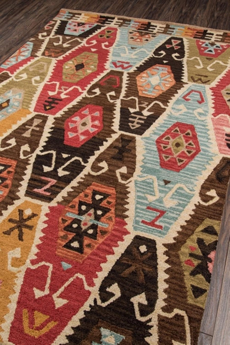 2' x 3', Multicolor Wool Hand Tufted Tip Sheared Transitional Area Rug