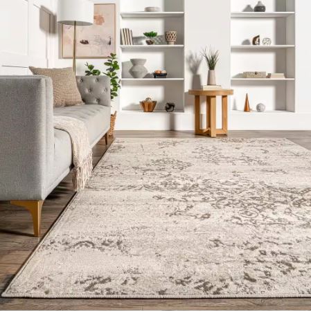 5 ft. x 8 ft. Beige Vintage nuLOOM Area Rug