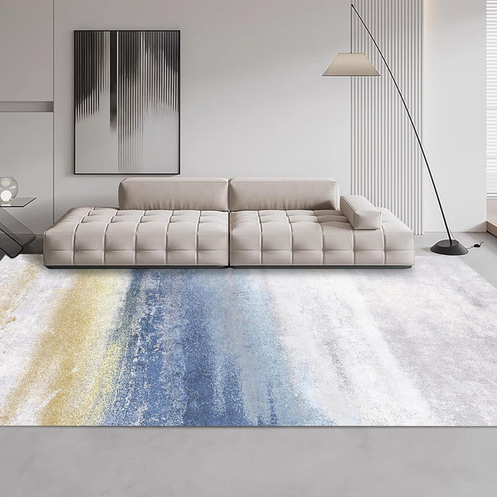 8x10 Large Washable Abstract Modern Area Rug