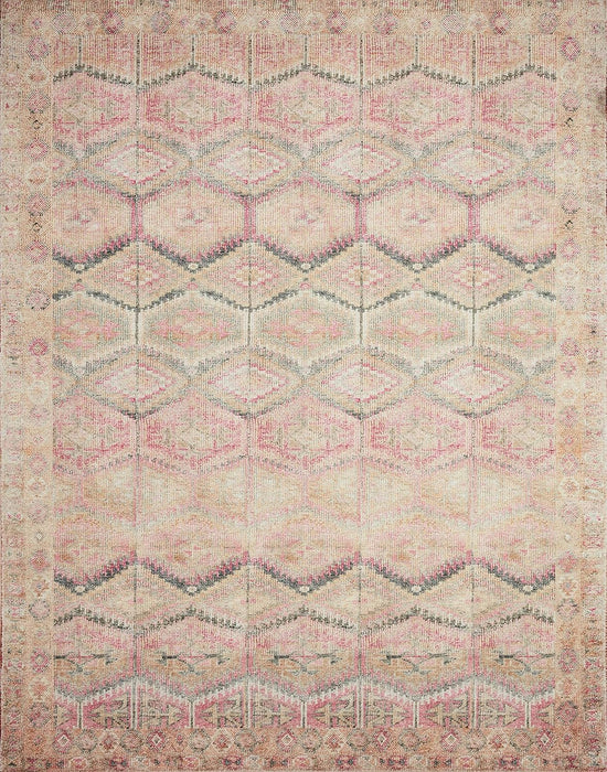 9'x 12' Loloi II Layla Pink/Lagoon Area Rug