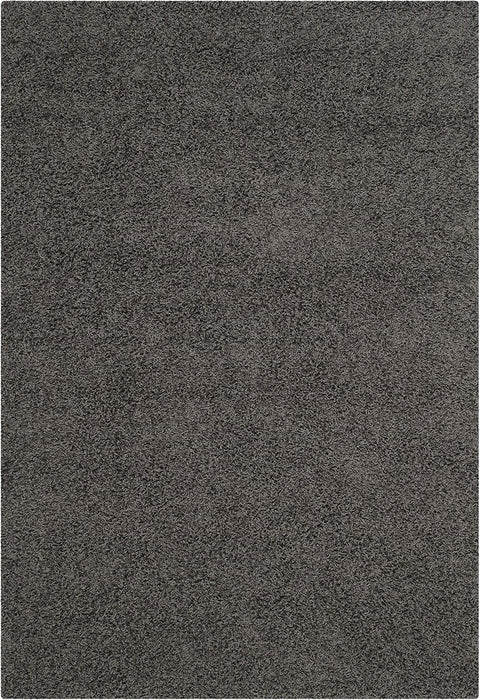 5'1" x 7'6", Shag Dark Grey, Non-Shedding & Easy Care, SAFAVIEH Area Rug