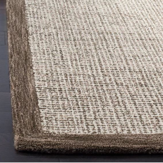 Size 2'x3' Color Brown/ivory Abstract Hand Tufted Area Rug - Safavieh