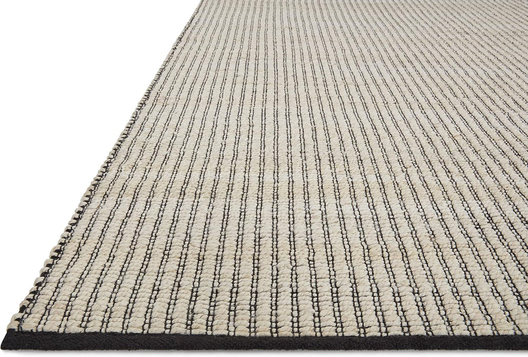 Loloi Angela Rose x Colton Ivory/Black 5'-0" x 7'-0" Area Rug