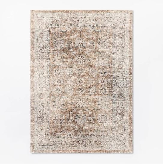 Size 9'x12' Warm Bright Area Rug Beige - Threshold™ designed with Studio McGee