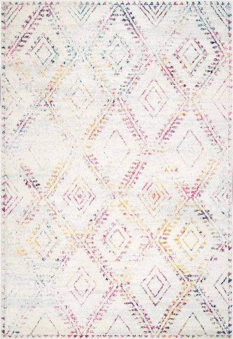 5' x 7', Multi Color nuLOOM Geometric Cherelle Area Rug