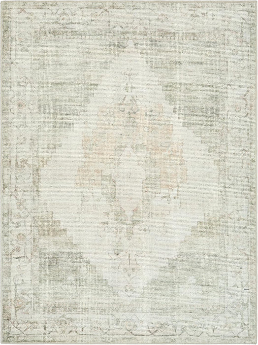 6'7" x 9', Olive Livabliss x Becki Owens Luca Medallion Area Rug