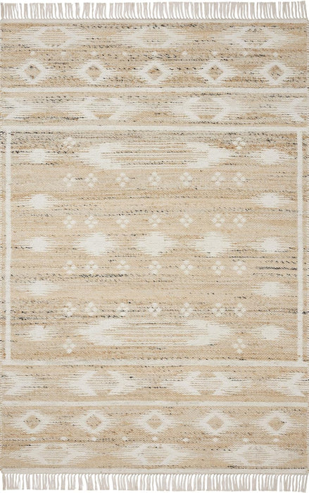 Loloi Angela Rose x Rivers Natural/Ivory 5'-0" x 7'-6" Area Rug