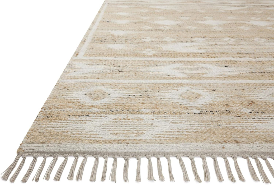 Loloi Angela Rose x Rivers Natural/Ivory 5'-0" x 7'-6" Area Rug