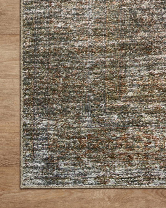 Loloi Amber Lewis Billie Collection, Tobacco & Rust 6'-0" x 9'-0" Area Rug – Antique & Distressed Accent Rugs for Living Room, Bedroom, Entryway & Hallway, No Shed High Traffic Area Home Decor Rug