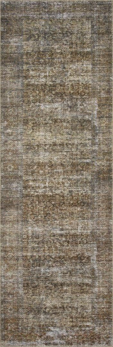 Loloi Amber Lewis Billie Collection, Tobacco & Rust 6'-0" x 9'-0" Area Rug – Antique & Distressed Accent Rugs for Living Room, Bedroom, Entryway & Hallway, No Shed High Traffic Area Home Decor Rug