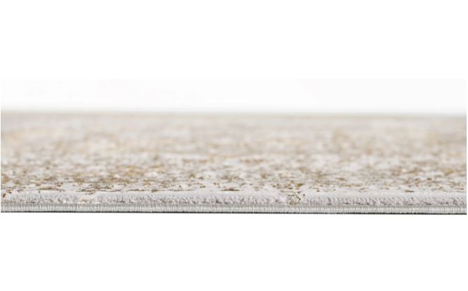 5' x 7' Woven Gold Chrome Soft Plush Luxury Touch Area Rug