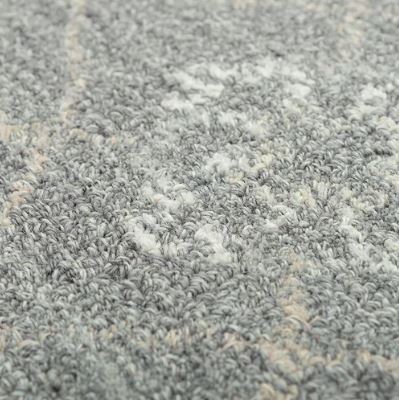 5' x 7'6" Gray Handmade Hand Tufted RIZZY Harmony Area Rug