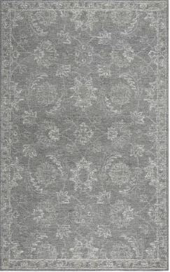 5' x 7'6" Gray Handmade Hand Tufted RIZZY Harmony Area Rug
