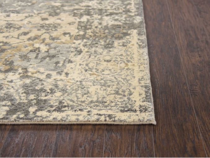5'x8' Beige Rizzy Home Gossamer Wool Area Rug