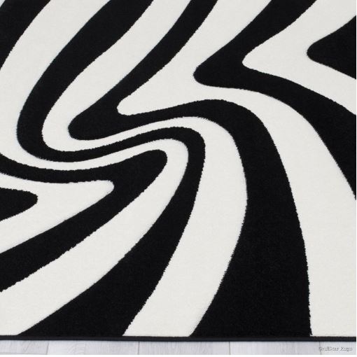 5' 2"x7' 1" 5' x 8' Chocolate Geometric Colorblock Design Rug by Allstar Rugs