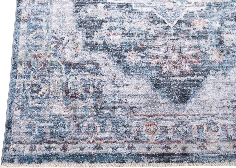 5x7 (6' 11" x 4' 11") Modern Teal by Allstar