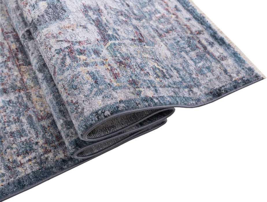 5x7 (6' 11" x 4' 11") Modern Teal by Allstar