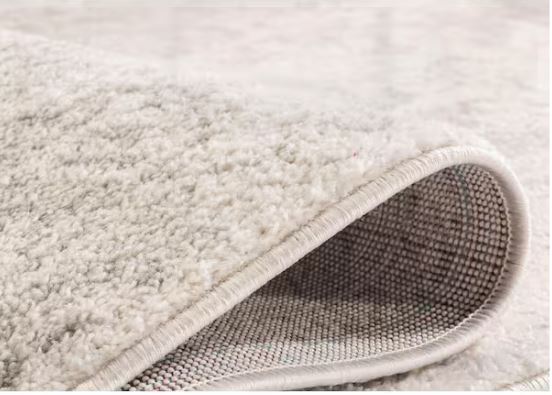 12 ft. x 12 ft. Border Distressed Square Area Rug