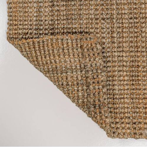 3 ft. x 5 ft. Natural Biot Traditional Rustic Handwoven Jute Solid by JONATHAN Y