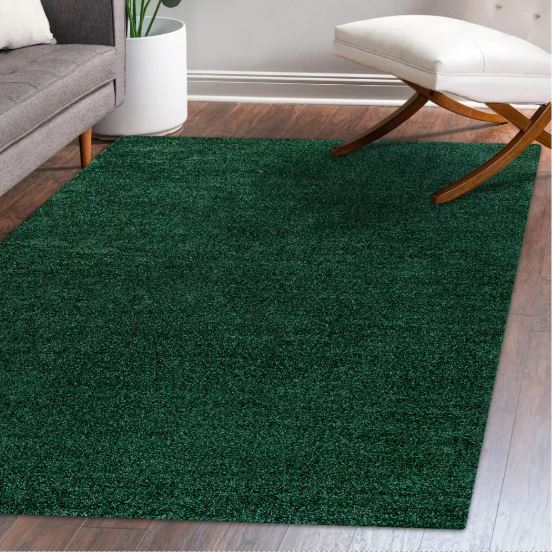6' x 9' Haze Solid Low-Pile Indoor Area Rug by JONATHAN Y