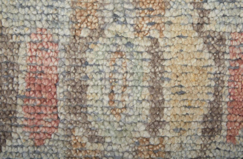 7.9' x 9.9' Blue/Gray/Yellow Area Rug Feizy Grafton