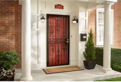 DirtBuster Single Picture Frame Black 24 in. x 57 in. Coir with Rubber Border Door Mat