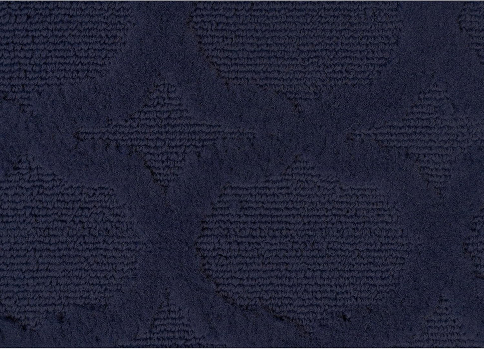 12 Ft. X 15 Ft. Navy Blue Garland Rug Sparta Non Slip Polypropylene  Area Rug- Ideal for Living Rooms & Hallways, Stylish & Durable for High-Traffic Areas
